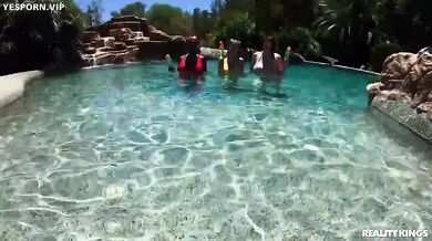 Slip Slidy Triple Wet Pussy Pleasures
