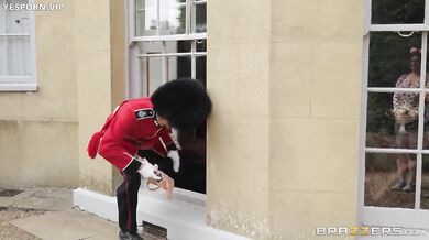 Stroking The Guard's Post