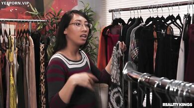 Cheating With The Pervy Saleswoman
