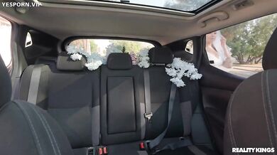 Chauffeur Fucks The Bride