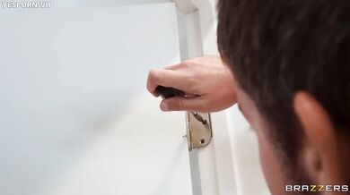 Cheating Wife Breaks Door For Dick