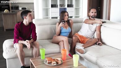 Roommate's GF Walks In On Me Masturbating