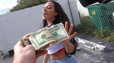Mixed Race Hottie’s Public Pick-Up