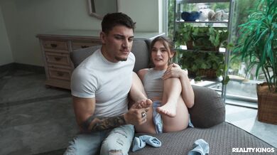 Playing With Her Toes