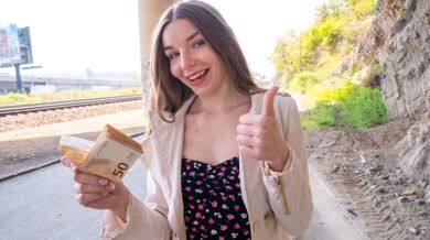Public Agent – Arina Shy – Shy and Tight Outdoor Fuck