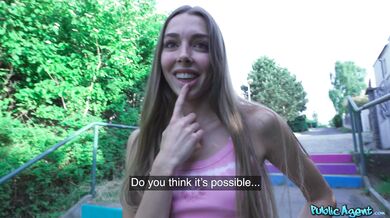 Public Agent – Mary Popiense – Spanish Babe Creampie