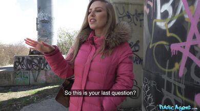 Public Agent – Jayla De Angelis – Personal Sexual Questions