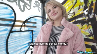 Public Agent – Vaness Queen – Blonde Student Fucked in Basement