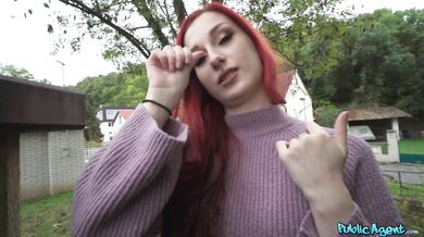 Tattoo Redhead Rides for Cash