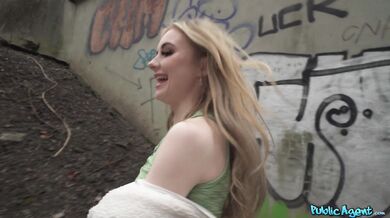 Public Agent – Baby Kxtten – Blonde Brit Fucked in Public