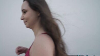 Public Agent – Zeynep Rossa – Big Boobs Shown For Cash