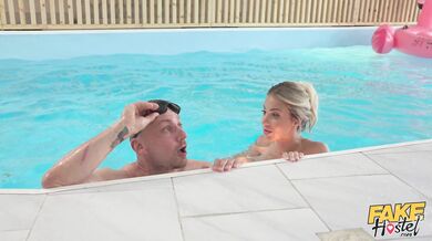 Poolside Pumping In the Ass