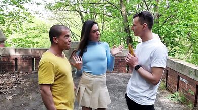 Fat Ass Freedom Lover Briseida Myers Fucked In Public Park & Double Penetrated