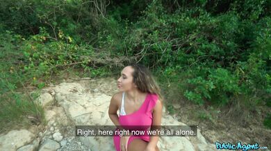 Public Agent – Briana Banderas – She's All Tits, Ass and Pussy