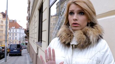 Karina Grand - Sexy Blonde's First Anal Pounding