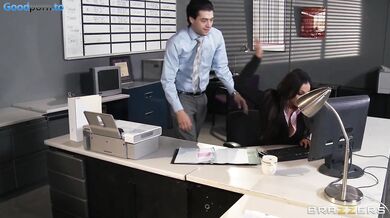 Busty Indian Priya Rai fucked in her office