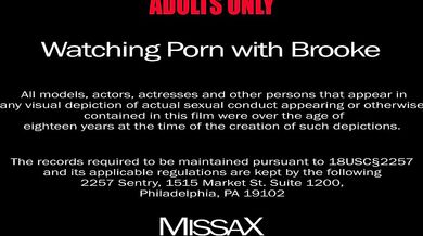 Watching Porn with Brooke