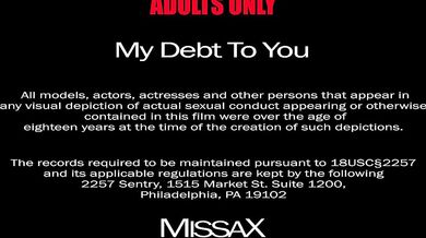 My Debt to You