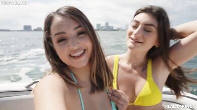 Boobs & Bikinis on a Boat