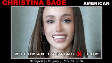 Christina Sage Casting Hard