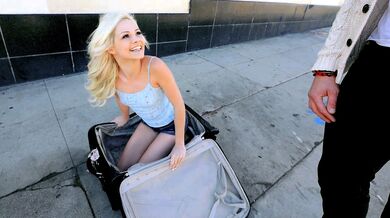 Doe-Eyed Petite Beauty Gets Banged